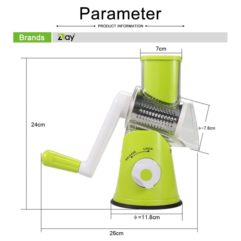 Fatiador 3 Em 1 Slicer Clean