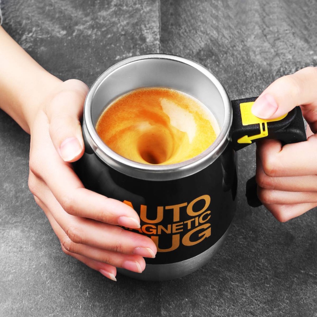 Mug Magnético Misturador Automático