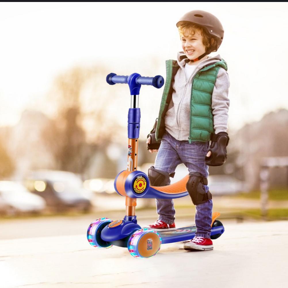 Patinete Infantil com Rodas Luminosas