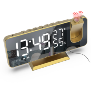 Relógio LED Projetor com Rádio FM
