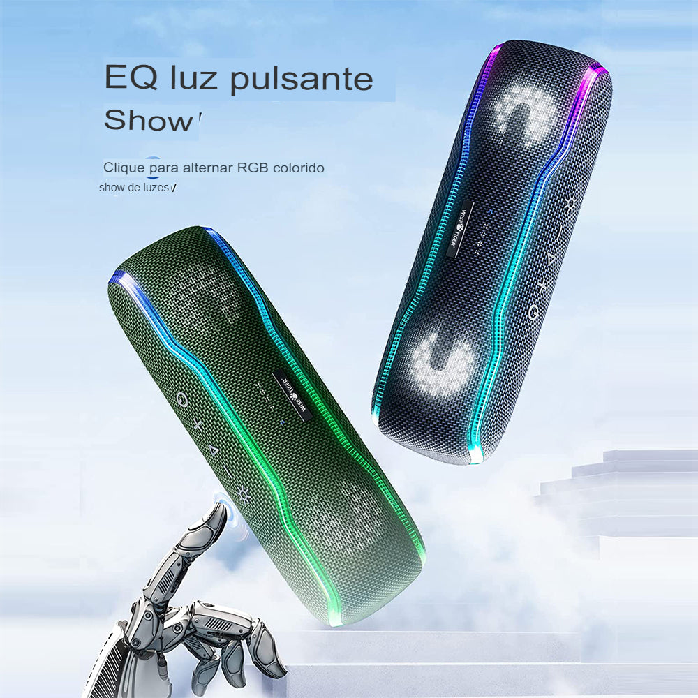 Alto falante Bluetooth WISETIGER à Prova d'água