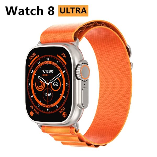 SmartWatch Ultra 8 com Carregador Magnético + Pulseira Brinde